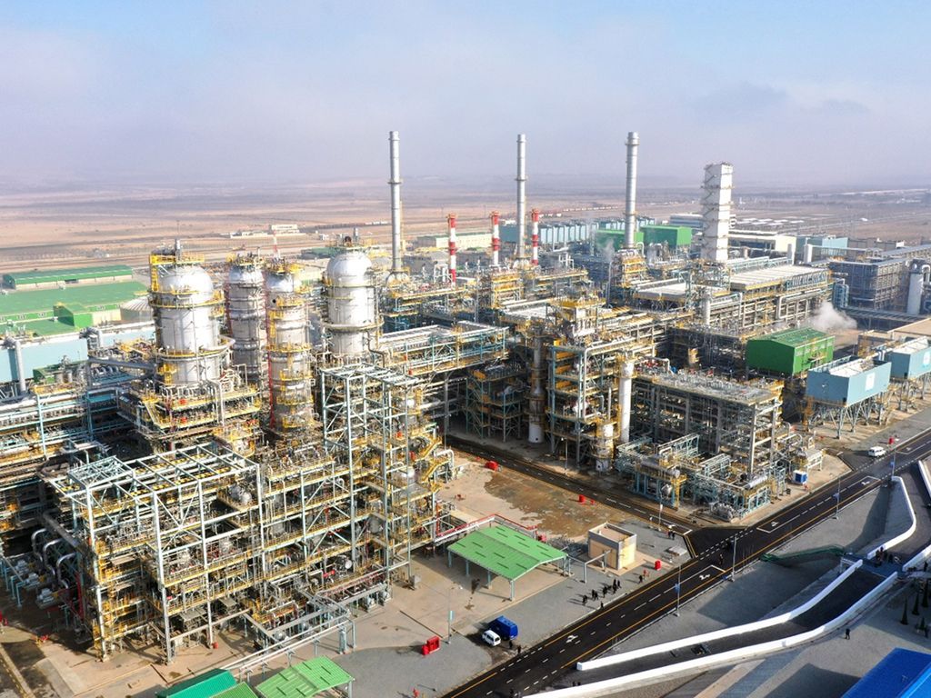Строительство газоперерабатывающего завода по производству синтетического топлива